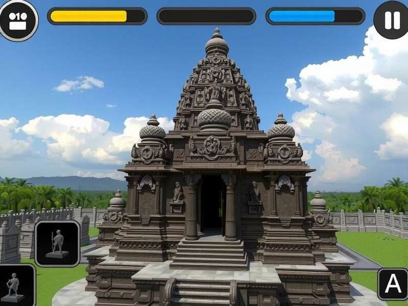 Belur Temple Puzzle Legend gameplay screenshot
